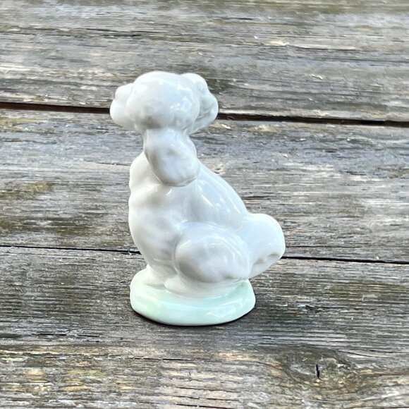 Lladro A Friend For Life Poodle Puppy Dog Society #7685 Porcelain Figurine Box - Picture 3 of 10